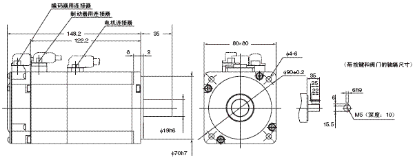 R88M-K, R88D-KN□-ML2 外形尺寸 27 