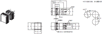 A16 外形尺寸 3 A16[]-A_Dim