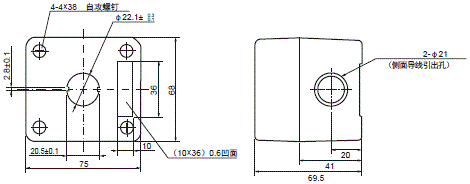 A22NE-PD / A22NE-P / A22E 外形尺寸 51 