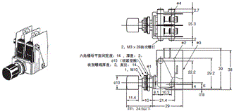 VAQ 外形尺寸 15 2VAQ-4□_Dim