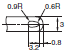 A3S 外形尺寸 24 Terminal Hole Dimensions_Dim2