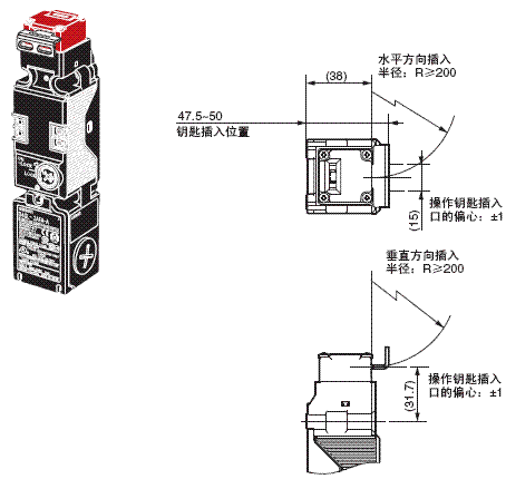 D4GL / D4GL-SK10-LK□ 外形尺寸 16 