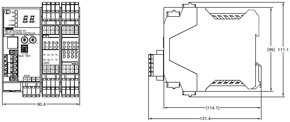 NE1A-SCPU系列 外形尺寸 2 NE1A-SCPU01-V1_Dim