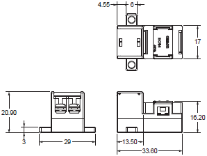 DCN4-□□4D 外形尺寸 3 DCN4-TP4D_Dim