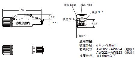 XS5 / XS6 外形尺寸 16 