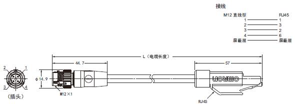 XS5 / XS6 外形尺寸 6 