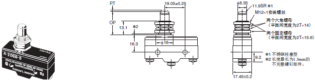 A 外形尺寸 19 A-20GQ-B_Dim