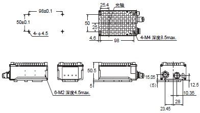 FQ-M系列 外形尺寸 2 