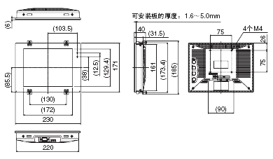 FZ4系列 外形尺寸 32 