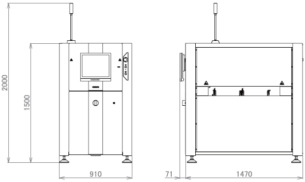 VT-S500-02 外形尺寸 2 