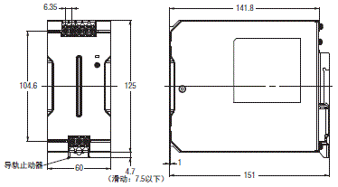 S8VK-G 外形尺寸 5 