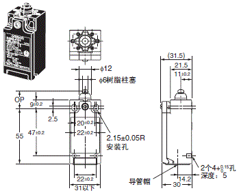 D4NA 外形尺寸 6 