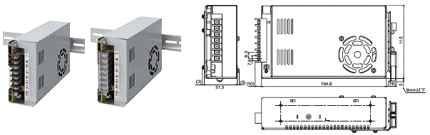 S8JC-Z / S8JC-ZS 外形尺寸 18 