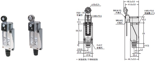 D4V-N 外形尺寸 3 