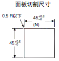 H3BF-N / BG-N / BH-N 外形尺寸 10 