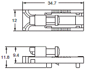 E5DC-800/E5DC-B-800 外形尺寸 16 