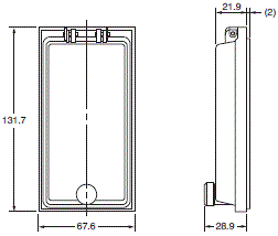 E5EC-PR-800 外形尺寸 7 