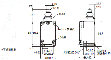 WL-N / WLG 外形尺寸 35 