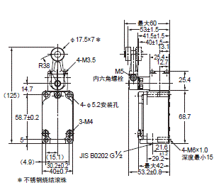 WL-N / WLG 外形尺寸 6 