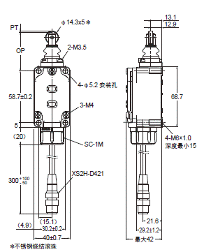 WL-N / WLG 外形尺寸 51 