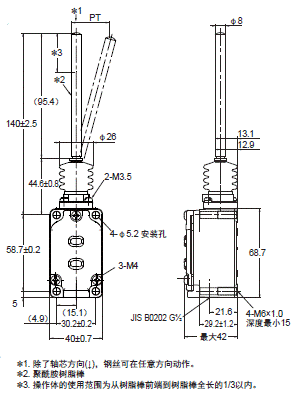 WL-N / WLG 外形尺寸 78 