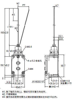 WL-N / WLG 外形尺寸 80 