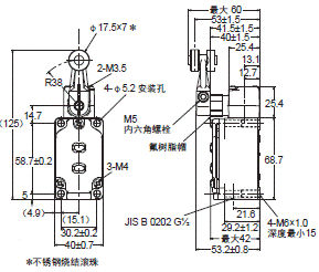 WL-N / WLG 外形尺寸 139 