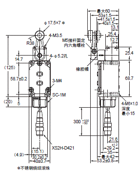 WL-N / WLG 外形尺寸 169 