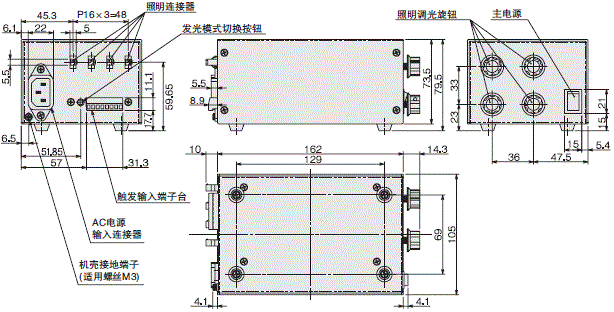 FLV系列 外形尺寸 89 