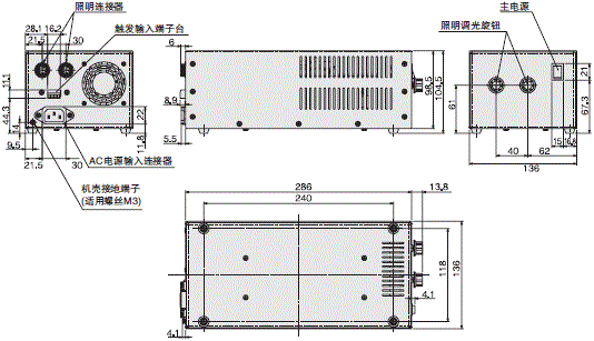 FLV系列 外形尺寸 94 