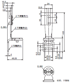 F3SG-R系列 外形尺寸 46 