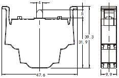 A22NN / A22NL 外形尺寸 44 