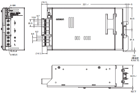 S8FS-G 外形尺寸 23 