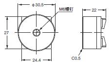 K6CM 外形尺寸 27 