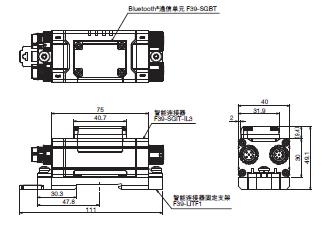 F3SG-SR/PG 系列 外形尺寸 34 