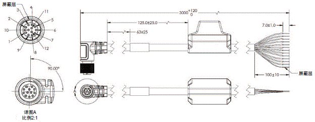 MicroHAWK F430-F/F420-F系列 外形尺寸 25 