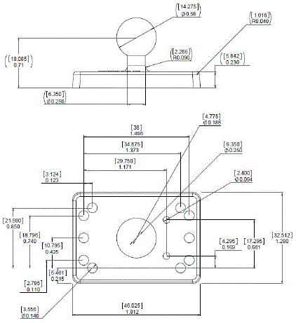 MicroHAWK F430-F/F420-F系列 外形尺寸 36 