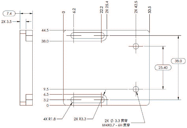 MicroHAWK F430-F/F420-F系列 外形尺寸 39 