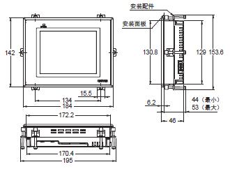 NB系列（-V1） 外形尺寸 2 