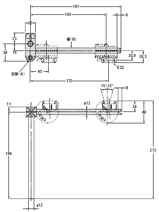 E39-L / -S / -R 外形尺寸 19 