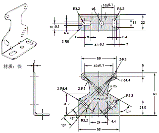 E39-L / -S / -R 外形尺寸 3 