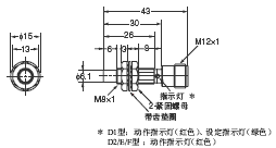 E2E(-Z) 外形尺寸 36 