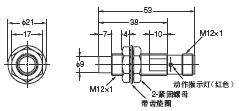 E2E(-Z) 外形尺寸 40 