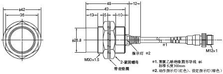 E2E(-Z) 外形尺寸 63 