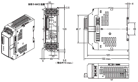 S8T-DCBU-01 外形尺寸 4 S8T-DCBU-01_dim