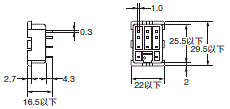 P2RFZ / P2RF, P2R, P7TF, PYFZ / PYF, PTFZ / PTF, PYD, PT, P7LF, PF, P2CF, PFA, P3G / P3GA, PL 外形尺寸 49 