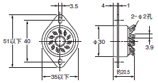 P2RFZ / P2RF, P2R, P7TF, PYFZ / PYF, PTFZ / PTF, PYD, PT, P7LF, PF, P2CF, PFA, P3G / P3GA, PL 外形尺寸 109 