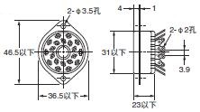 P2RFZ / P2RF, P2R, P7TF, PYFZ / PYF, PTFZ / PTF, PYD, PT, P7LF, PF, P2CF, PFA, P3G / P3GA, PL 外形尺寸 113 