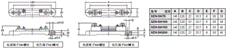 SDV 外形尺寸 6 SDV-SH5 to SDV-SH50_Dim