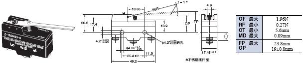 Z 外形尺寸 89 Z-15GM55-B_Dim